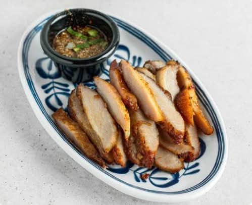 Grill pork jowls (Kor Moo Yang) | คอหมูย่าง | 烤猪颈肉